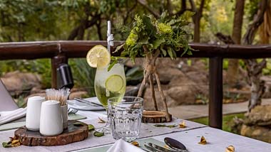 Phelwana Game Lodge - Garden Deck