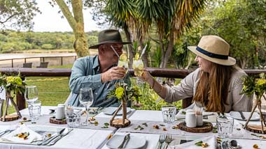 Phelwana Game Lodge - Garden Deck